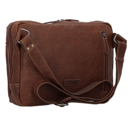 Jack Kinsky Porto Torba na ramię Skórzany 33 cm