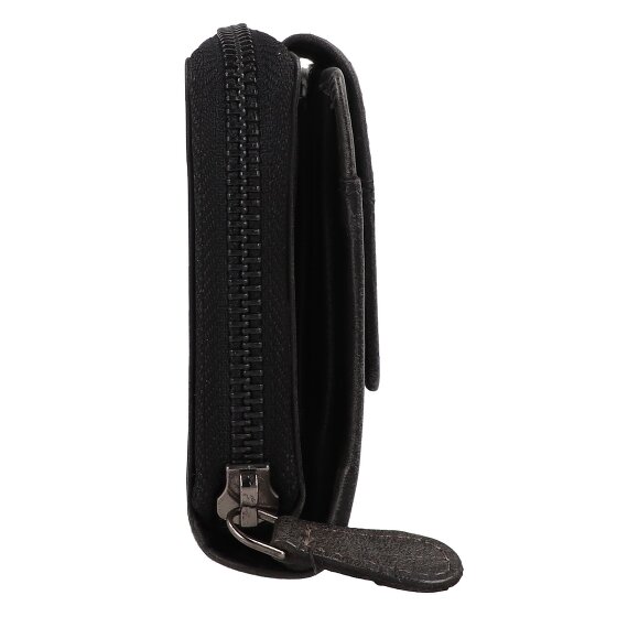 Greenburry Destressed Portfel Ochrona RFID Skórzany 13.5 cm