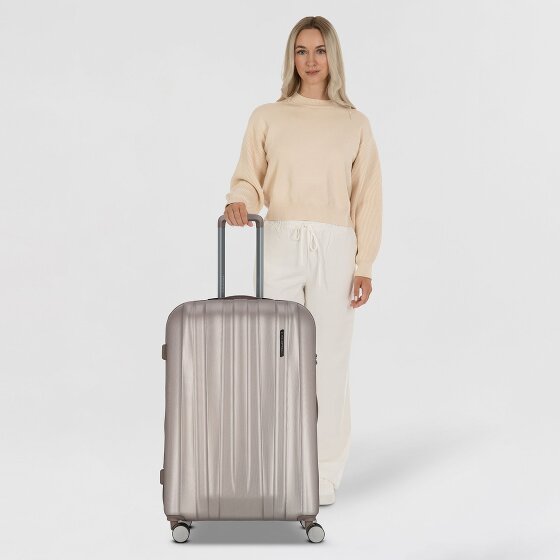 Polestream Moonrock 4 kółka Walizka 78 cm z plisą rozprężną