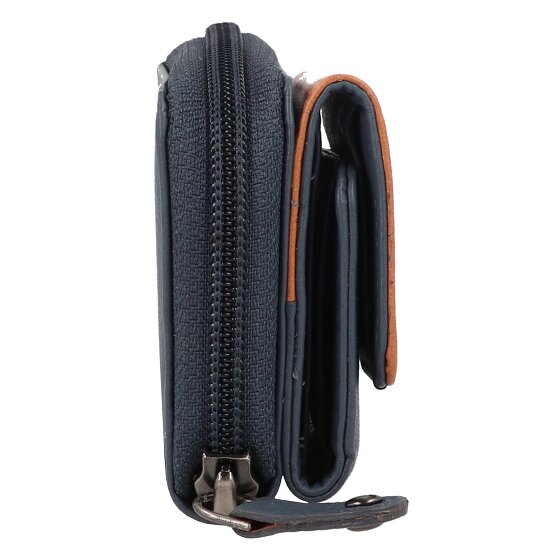 Greenburry Nappa Portfel Ochrona RFID Skórzany 11 cm