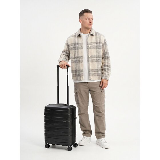Bergpfeil Travel 4 kółka Walizka kabinowa S 55 cm z funkcją poszerzenia