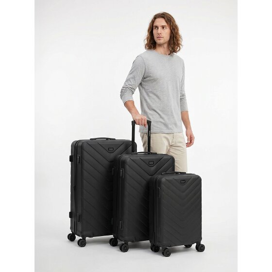 Redolz Essentials 07 3-SET 4 kółka Zestaw walizek 3-części