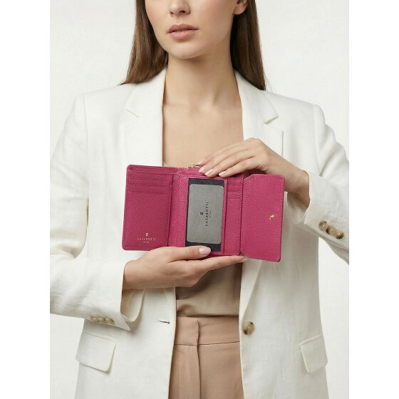 Lazarotti Portfel z skóry typu „zip-around” z Bolonii, 12 cm