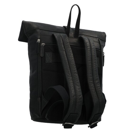 Jack Kinsky Porto Plecak Skórzany 43 cm Komora na laptopa