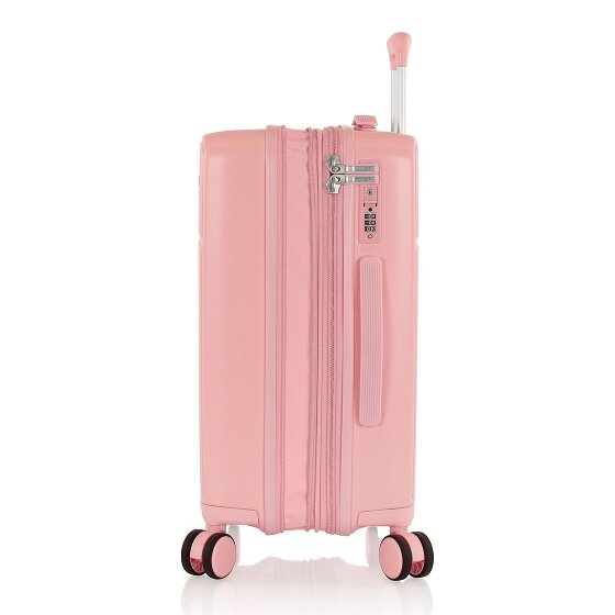 Heys Pastel 4 kółka Walizka kabinowy S 53 cm z plisą rozprężną