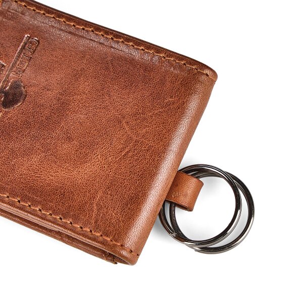 Greenburry Newport Portfel Ochrona RFID Skóra 8.5 cm