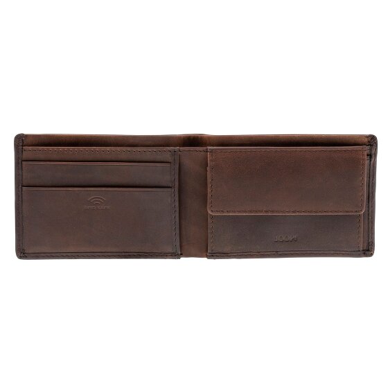 Joop! Loreto Nestor Portfel Ochrona RFID Skórzany 10.5 cm