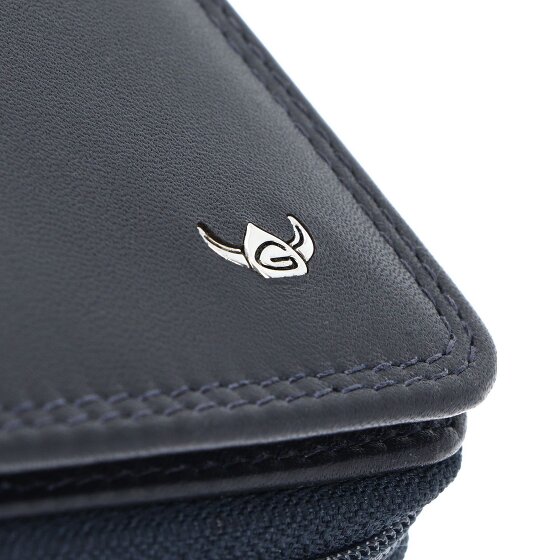 Golden Head Polo Portfel Ochrona RFID Skóra 11.5 cm