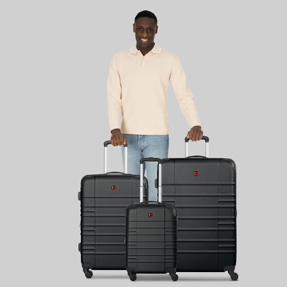 Wenger Amplar Evo 4 kółka Zestaw walizek 3-części z plisą rozprężną