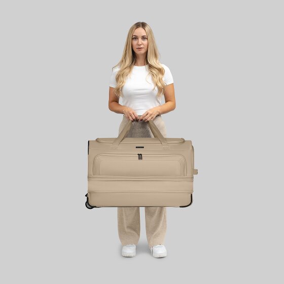 Redolz Torba podróżna na 2 kółkach Duffle Essentials 70 cm L z klapą rozporową