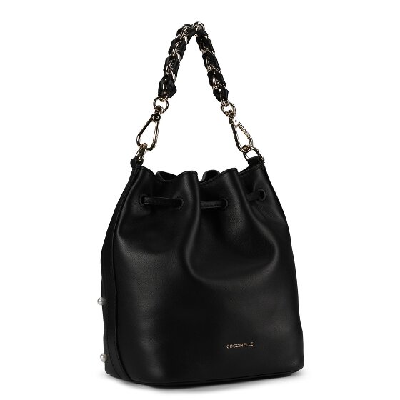 Coccinelle Beat Mini Torba Torba na ramię Skórzany 17 cm