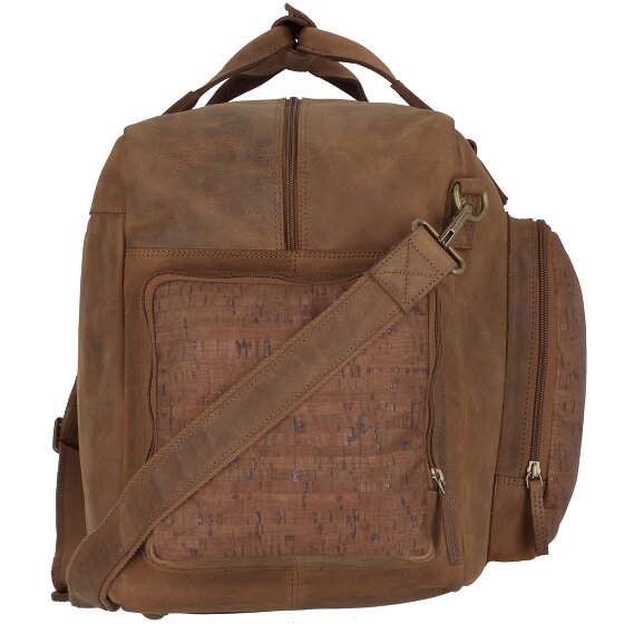 Greenland Nature Nature Weekender Travel Bag Leather 50 cm Laptop Compartment