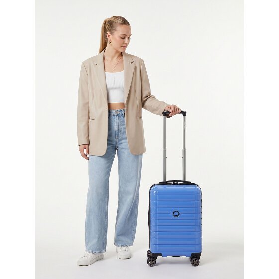 Delsey Paris Shadow 5.0 4 kółka Walizka kabinowa 55 cm z funkcją poszerzenia