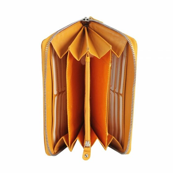 Greenburry Portfel gąbczasty skóra 19 cm