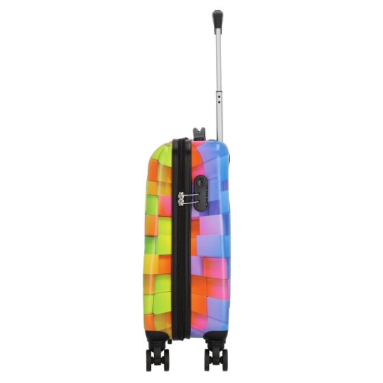 Nowi Santa Cruz De Tenerife 4 kółka Walizka kabinowy S 54 cm