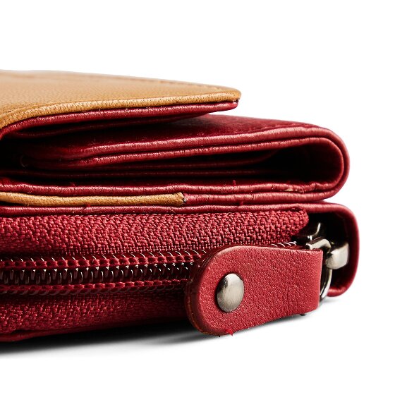 Greenburry Nappa Portfel Ochrona RFID Skórzany 11 cm