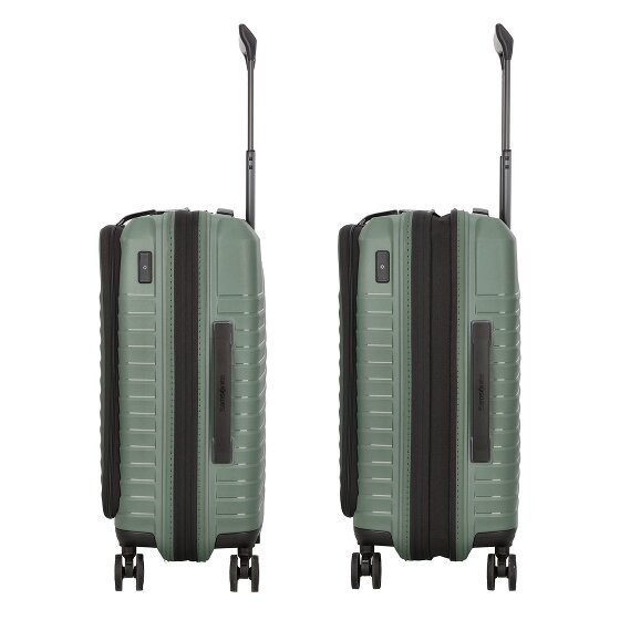 Samsonite Intuo 4 kółka Walizka kabinowy 55 cm Komora na laptopa z plisą rozprężną