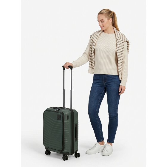 Samsonite Intuo 4 kółka Walizka kabinowa 55 cm Komora na laptopa z funkcją poszerzenia