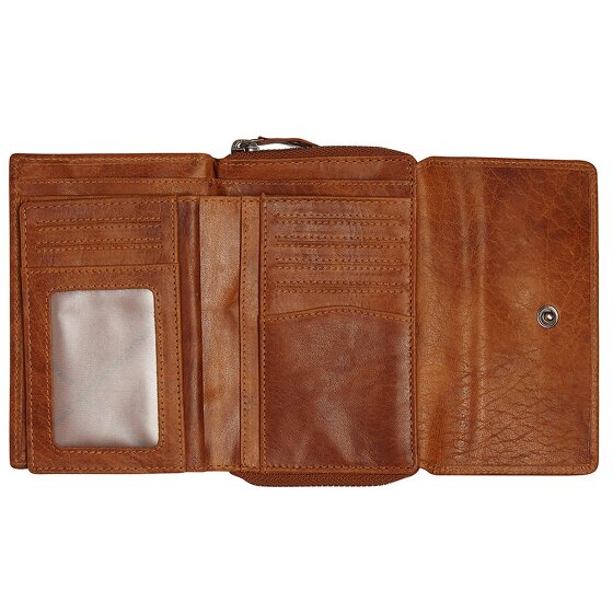 The Chesterfield Brand Rhodos 0 Portfel Ochrona RFID Skórzany 14 cm