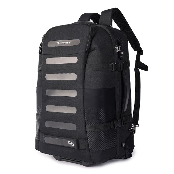Hedgren Comby Multy 2 kółka Walizka z plecakiem Ochrona RFID 55 cm