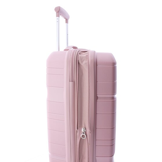 Gladiator 3800 4 kółka Walizka kabinowy 55 cm z plisą rozprężną