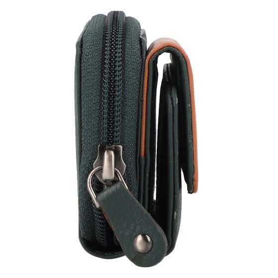 Greenburry Nappa Portfel Ochrona RFID Skórzany 11 cm