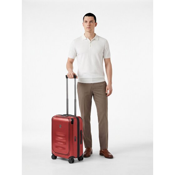 Victorinox Spectra Pro 4 kółka Walizka kabinowa 55 cm Komora na laptopa z funkcją poszerzenia