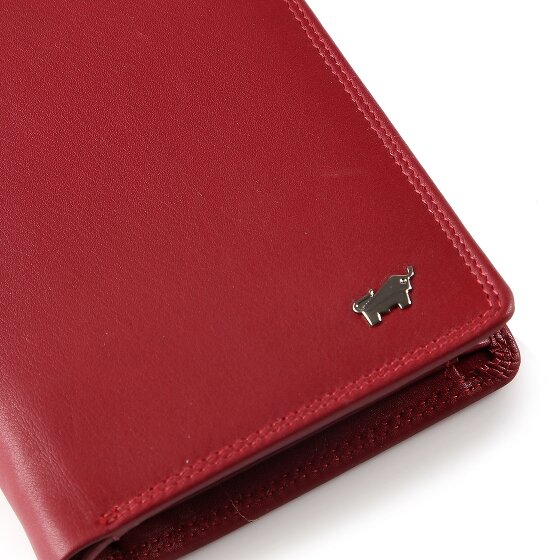 Braun Büffel Golf 3.0 Portfel Ochrona RFID Skórzany 9.5 cm