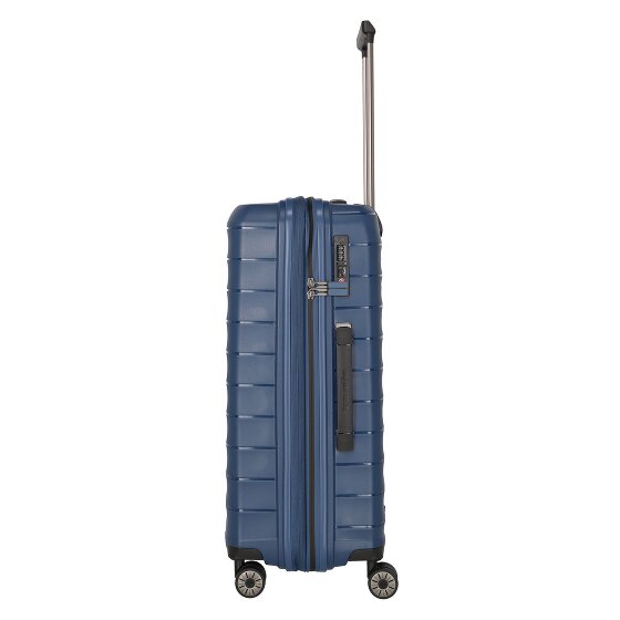 Travelite mooby 4 kółka Walizka M 66 cm z plisą rozprężną