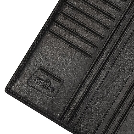 Picard London 1 Portfel Ochrona RFID Skórzany 18 cm