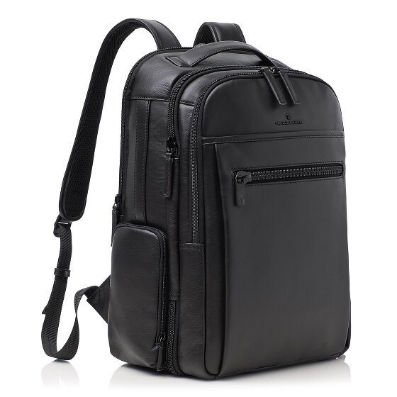 Castelijn & Beerens Plecak podróżny Nappa X z przegrodą na laptopa 43 cm ze skóry RFID