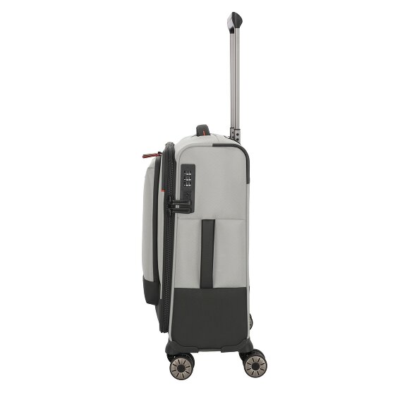 Travelite Crosslite 4 kółka Walizka kabinowy S 55 cm Komora na laptopa