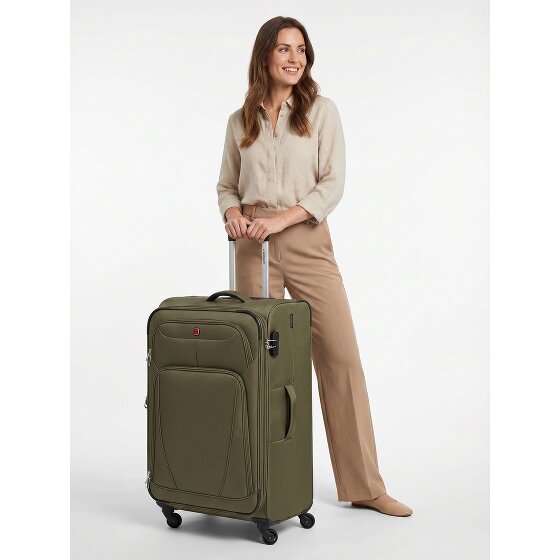 Wenger Beaumont 4 kółka Walizka L 78 cm z funkcją poszerzenia