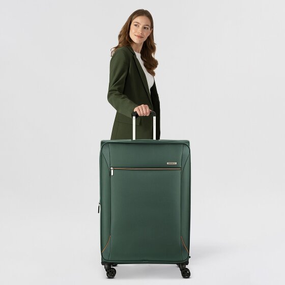 Samsonite Base Breeze 4 kółka Walizka 81 cm z plisą rozprężną