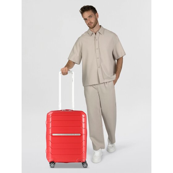 Samsonite Flux 4 kółka Walizka kabinowy 55 cm z plisą rozprężną