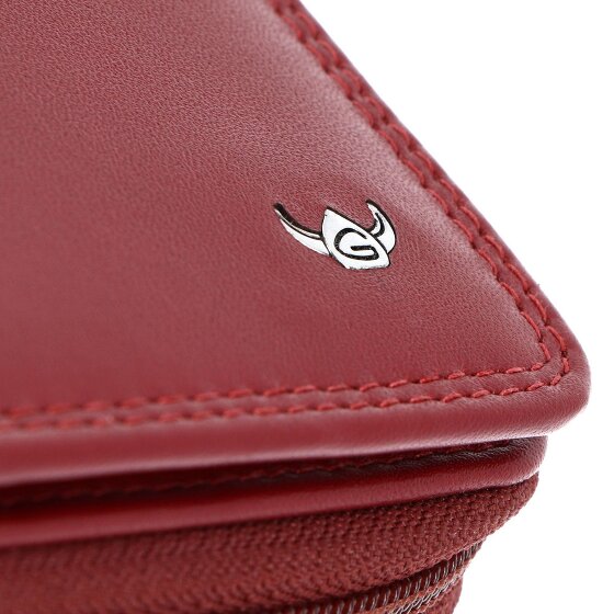 Golden Head Polo Portfel Ochrona RFID Skóra 11.5 cm
