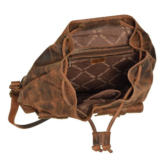 Greenland Nature Klasyczny plecak skórzany 37 cm