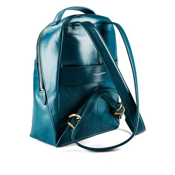Piquadro Blue Square Plecak miejski Skórzany 30 cm