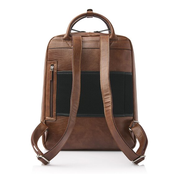 Castelijn & Beerens Hanne Plecak biznesowy Ochrona RFID Skórzany 40 cm Komora na laptopa