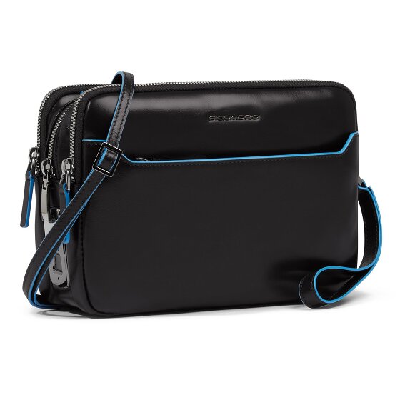 Piquadro Blue Square Torba na ramię Skórzany 23 cm