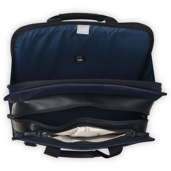 Delsey Paris Arche Teczka Ochrona RFID 42 cm Komora na laptopa