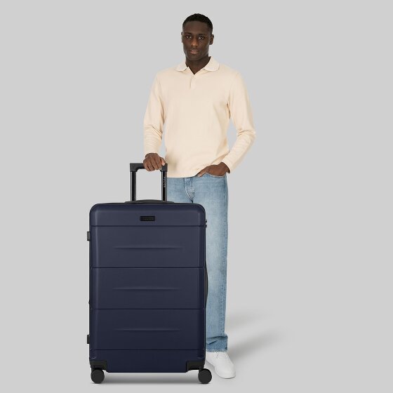 Police London 4 kółka Walizka 74 cm z plisą rozprężną