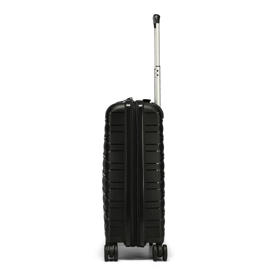 d&n Travel Line 4700 4 kółka Walizka kabinowy 55 cm z plisą rozprężną