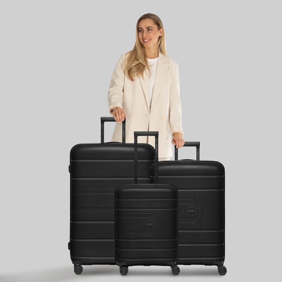 Redolz Essentials 11 4 kółka Zestaw walizek 3-części z plisą rozprężną