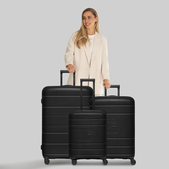 Redolz Essentials 11 4 kółka Zestaw walizek 3-części z plisą rozprężną