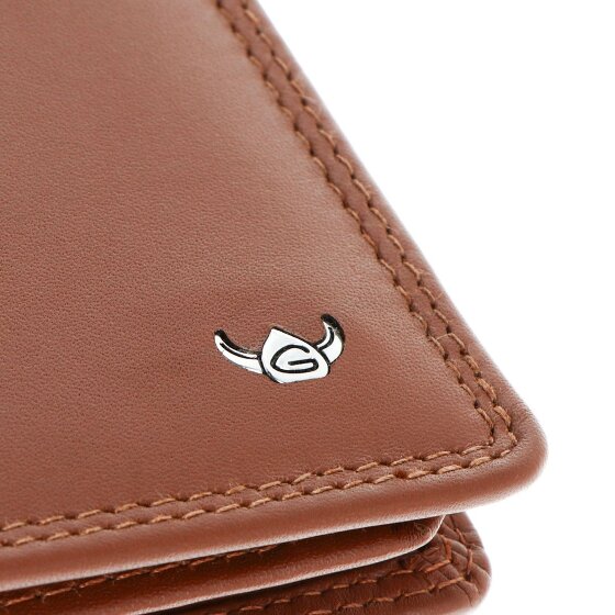 Golden Head Polo Portfel Ochrona RFID Skóra 9 cm