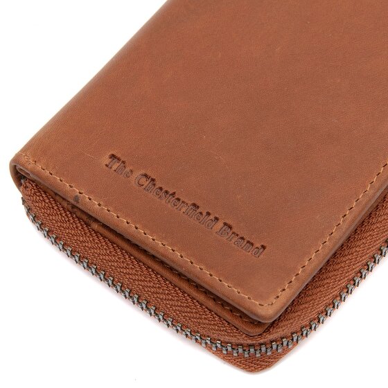 The Chesterfield Brand Osum Portfel Ochrona RFID Skórzany 11 cm
