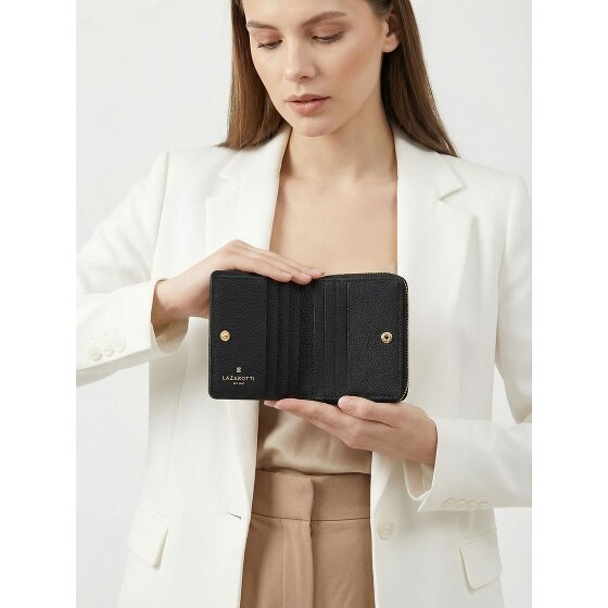 Lazarotti Bologna Leather Medium Zip-Around Wallet Leather 10 cm