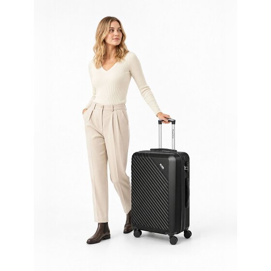 Check.In Paradise 2.0 4 kółka Walizka M 68 cm z funkcją poszerzenia