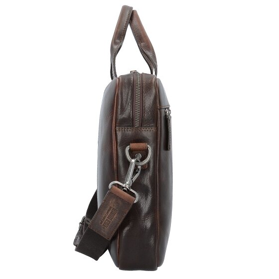 Leonhard Heyden Teczka Roma skórzana 37 cm przegroda na laptopa